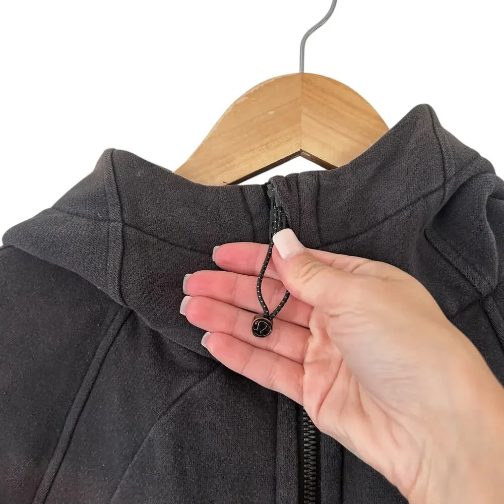 Lululemon Black Full Zip Hoodie Sz 8